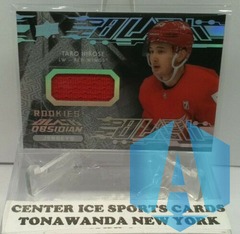 Taro Hirose Rookie Jersey 2019-20 SPx UD Black Obsidian #OJ-TH Detroit
